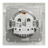 Розетка Schneider Electric ASFORA зі штор. біла (EPH2900221) - 8