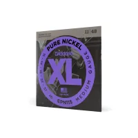 Струни для гітари D'Addario XL Pure Nickel Blues / Jazz Rock (11-48) (EPN115) - Зображення 2