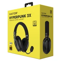 Навушники Hator Hyperpunk 3X Wireless Black (ESH14) - 6