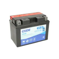 Аккумулятор автомобильный EXIDE AGM 11,2Ah (+/-) (205EN) (ETZ14-BS) - Изображение 1