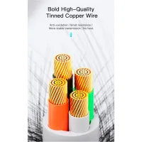 Дата кабель USB 2.0 AM to USB-C 3.0m black Essager (EXCT-LSC01) - 11