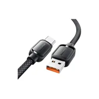 Дата кабель USB 2.0 AM to USB-C 1.0m 7A black Essager (EXCT-TD01-P) - Изображение 2