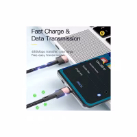 Дата кабель USB 2.0 AM to USB-C 2.0m 7A black Essager (EXCT-XCA01) - Image 5