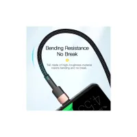 Дата кабель USB 2.0 AM to USB-C 2.0m 7A blue Essager (EXCT-XCA03) - 5