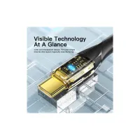 Дата кабель USB 2.0 AM to USB-C 2.0m 7A black Essager (EXCT-XJA01-P) - 8