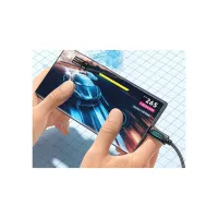 Дата кабель USB 2.0 AM to USB-C 2.0m 7A LED black Essager (EXCT-XYA01-P) - 5