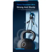 Дата кабель USB-C to Lightning 1.0m 29W LED black Essager (EXCTL-XY01-P) - Зображення 11