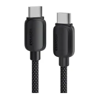 Дата кабель USB-C to USB-C 1.0m 100W black Essager (EXCTT1-WL01-P) - Зображення 1