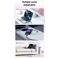 Дата кабель USB-C to USB-C 1.0m 100W white Essager (EXCTT1-WL02-P) - Зображення 8