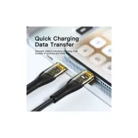 Дата кабель USB-C to USB-C 1.0m 100W black Essager (EXCTT1-XJ01-P) - 6