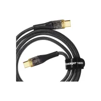Дата кабель USB-C to USB-C 1.0m 100W black Essager (EXCTT1-XJ01-P) - 1