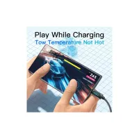 Дата кабель USB-C to USB-C 1.0m 100W LED black Essager (EXCTT1-XY01-P) - 6