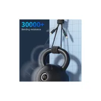 Дата кабель USB-C to USB-C 1.0m 100W LED black Essager (EXCTT1-XY01-P) - 9