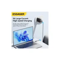 Дата кабель USB-C to USB-C 2.0m 240W Essager (EXCTT3-CGA0G-P) - 7