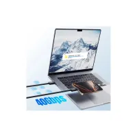 Дата кабель USB-C to USB-C 1.0m Thunderbolt 4 240W 8K60Hz black Essager (EXCTT4-PL01-P) - 4