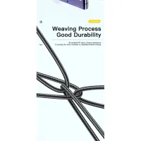 Дата кабель USB 2.0 AM to USB-C 1.0m 100W blue Essager (EXCWT7A-CG03-P) - 8