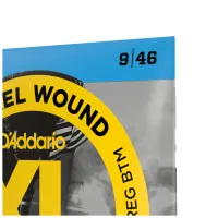 Струни для гітари D'Addario XL Nickel Wound Super Light Top / Regular Bottom (09-46) (EXL125) - Зображення 4