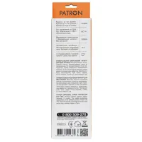 Мережевий фільтр живлення Patron 2 m3*1mm2 (SP-1055U) 5 розеток BLACK (EXT-PN-SP-1055U) - 3