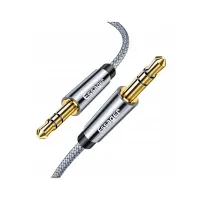 Кабель мультимедійний 3.5mm M to 3.5mm M 5.0m gray Essager (EYP35-DYD0G) - Зображення 3