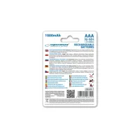 Акумулятор Esperanza AAA 1000mAh Ni-MH * 4 green (EZA102G) - 2