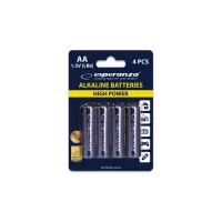 Батарейка Esperanza AA LR6 Alkaline * 4 (EZB101) - 2
