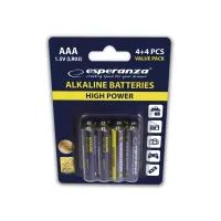 Батарейка Esperanza AAA LR03 Alkaline * 8 (EZB104) - 2