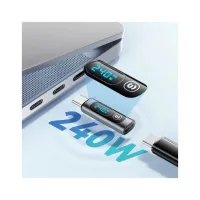 Перехідник USB-C F to USB-C M digital display Essager (EZJTT-TX0G-P) - Зображення 10