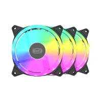 Кулер до корпусу PcCooler F3 T120 ARGB BK 3IN1 - 1