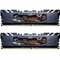 Модуль пам'яті для комп'ютера DDR4 16GB (2x8GB) 3200 MHz FlareX Black G.Skill (F4-3200C16D-16GFX) - 1