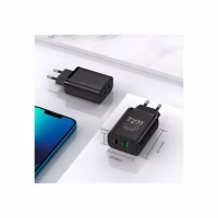 Зарядний пристрій Vention 2xUSB 38W (USB-C+USB-A) PD+QC3.0 black (FBIB0-EU) - Image 10