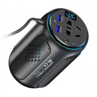 Автомобільний інвертор 12V/220V Force1 150W, PD20W Aspiring (FC.150) - 1