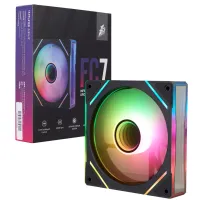 Кулер до корпусу 1stPlayer FC7 Black (FC7-BK-1IN1) - 8