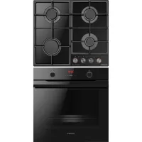 Комплект вбудованої техніки Hansa Духова шафа + варильна панель газова (FCGS69326) - 1