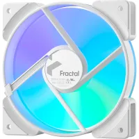 Кулер до корпусу Fractal Design Prisma AL-12 ARGB PWM (FD-FAN-PRI-AL12-PWM-WT) - 3