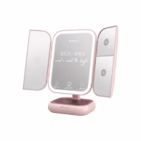Дзеркало Xiaomi Folding Mirror Standart Edition Pink (FD001) - Image 1