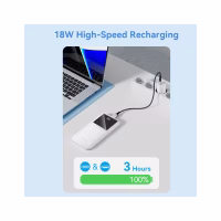 Батарея універсальна Vention 10000 mAh 22.5W Black LED Display Type (FHKB0) - Image 10