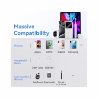 Батарея універсальна Vention 30000 mAh 22.5W Black LED Display Type (FHMB0) - Image 12