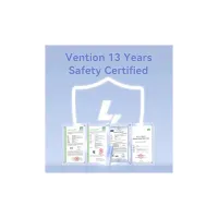 Батарея универсальная Vention 5000mAh 20W PD, USB-C In/Out, Lightning In/Out, with cable, Gradient Gray (FHWM0) - Изображение 6