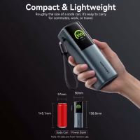 Батарея універсальна Vention 20000 mAh 165W Gray TFT Display Type (FKFH0) - Image 12