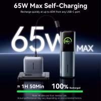 Батарея універсальна Vention 20000 mAh 165W Gray TFT Display Type (FKFH0) - Image 10