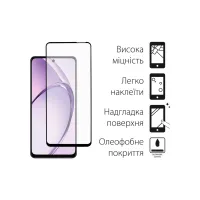 Скло захисне Fine Line OPPO A3X/A3 Black (FL-TGFG-377) - 2