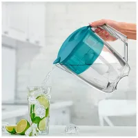 Фільтр-глечик Ecosoft Maxima 5л (3.5л очищеної води) з фільтр-картриджем, аква грін (FMVMAXIMADGECO) - Зображення 4