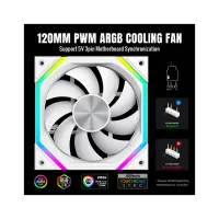 Кулер до корпусу Gamemax FN12A-N2-W - 7
