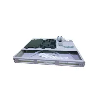 Патч-панель оптична 1U-24 з касетою Crosver (FOB 19/1-332/32-1-24 (black)) - 2