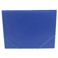 Папка на резинках H-Tone А4, синя (FOLD-HT-JJ40941-BL) - Зображення 2