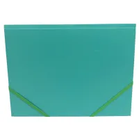 Папка на резинках H-Tone А4, зелена (FOLD-HT-JJ40941-G) - Зображення 3