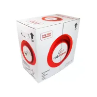 Кабель мережевий Cablexpert FTP 305м, cat.5e, 4 пари, 0,48 мм, багатожильний, CU (FPC-5004E) - 2
