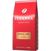 Кава Ferarra Caffe 100% Arabica в зернах 1 кг (fr.17673) - 1