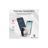 Смарт-кільце HiFuture Future Ring2 12 Titanium Silver (futurering2-12.titaniumsilver) - 2