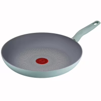 Сковорода Tefal Halo EUCALYPTUS, 28см, алюміній, бакеліт, сірий (G0160602) - Image 1